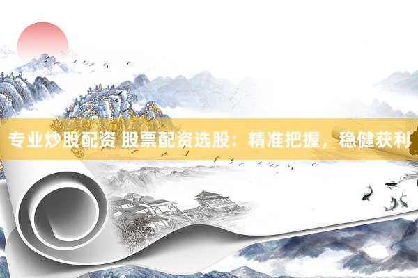 专业炒股配资 股票配资选股：精准把握，稳健获利