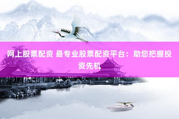 网上股票配资 最专业股票配资平台：助您把握投资先机